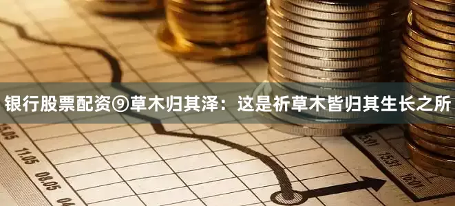 银行股票配资⑨草木归其泽：这是祈草木皆归其生长之所